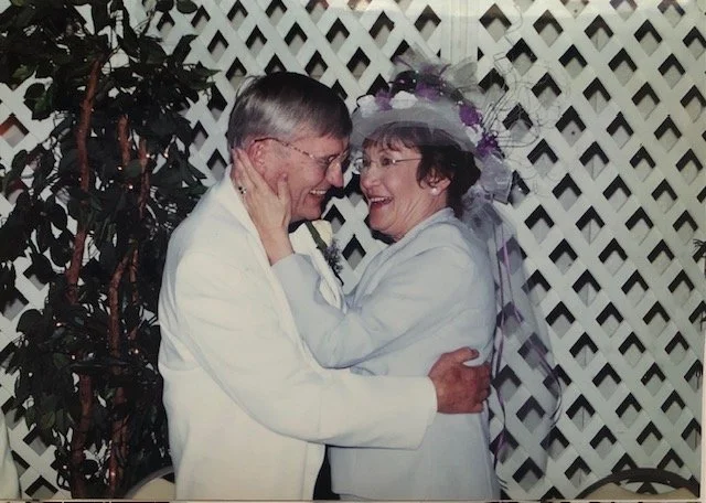 THOMAS DIEGAN '53 AND PEGGY CURP '53
MARRIED: DECEMBER 29, 2002